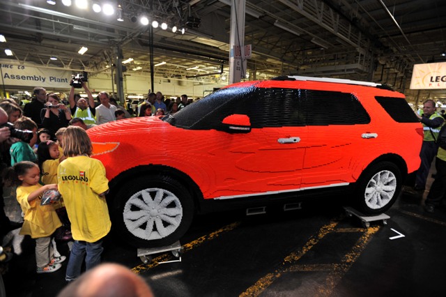 Ford just rolled out a oneofakind Explorer at the Chicago Assembly Plant