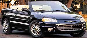 2001 Chrysler Sebring Convertible Program #2035