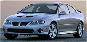 2005 Pontiac GTO Program #2423