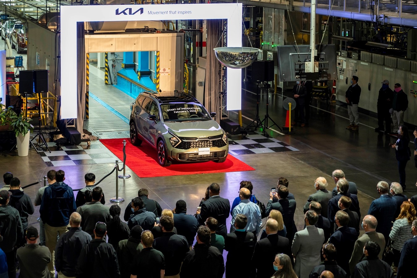 Kia Begins Production on 2023 Sportage
