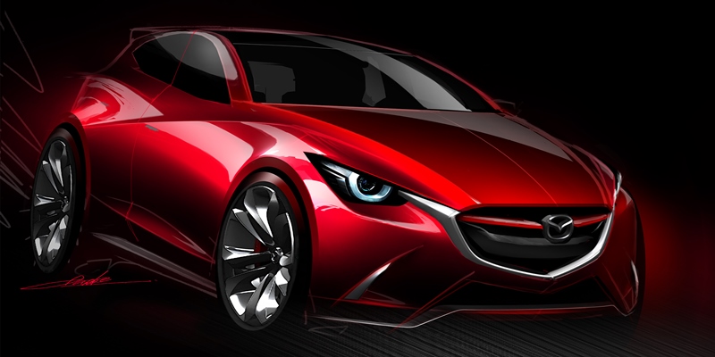 Introducing the Hazumi Mazda’s Next Generation Subcompact Car