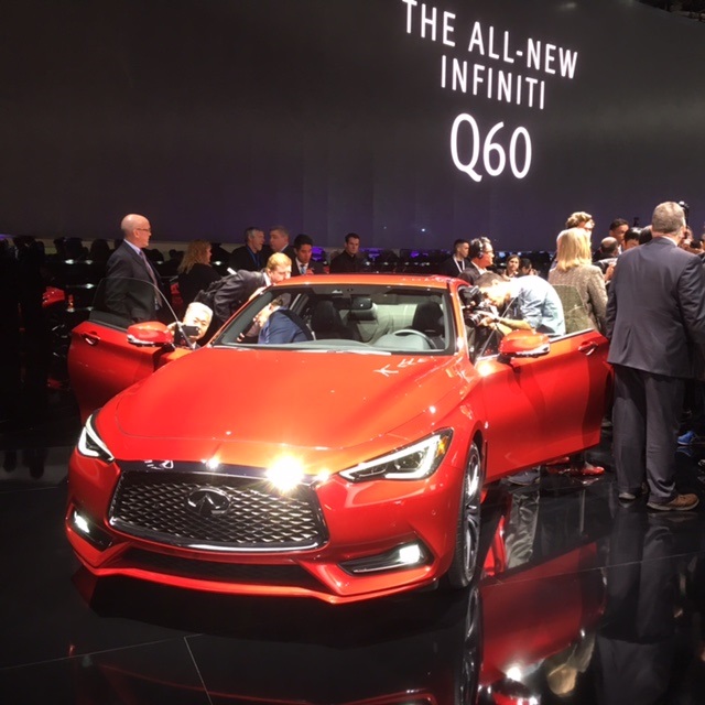 Inside of the 2016 North American International Auto Show
