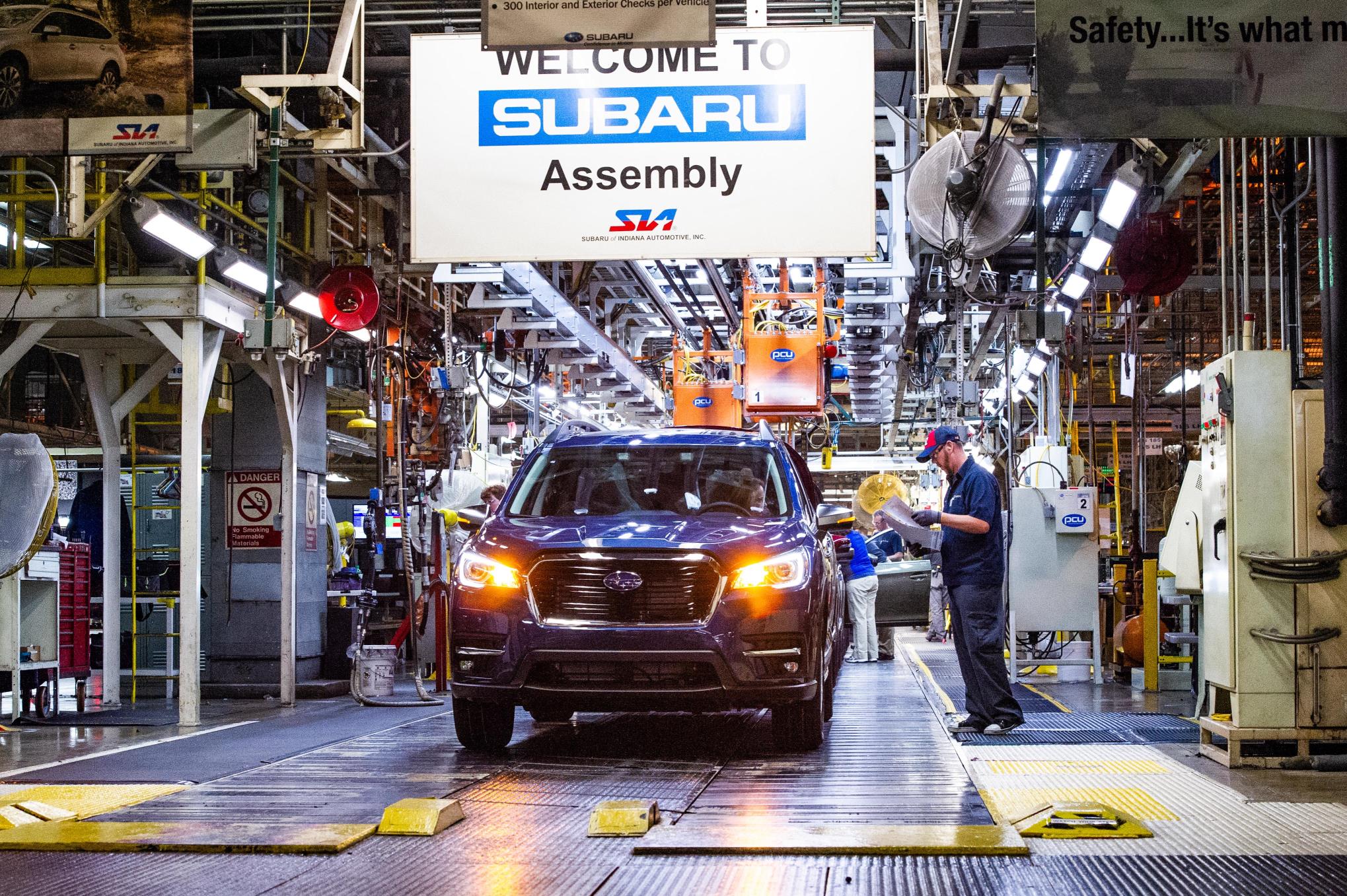 Subaru Commences Ascent SUV Production