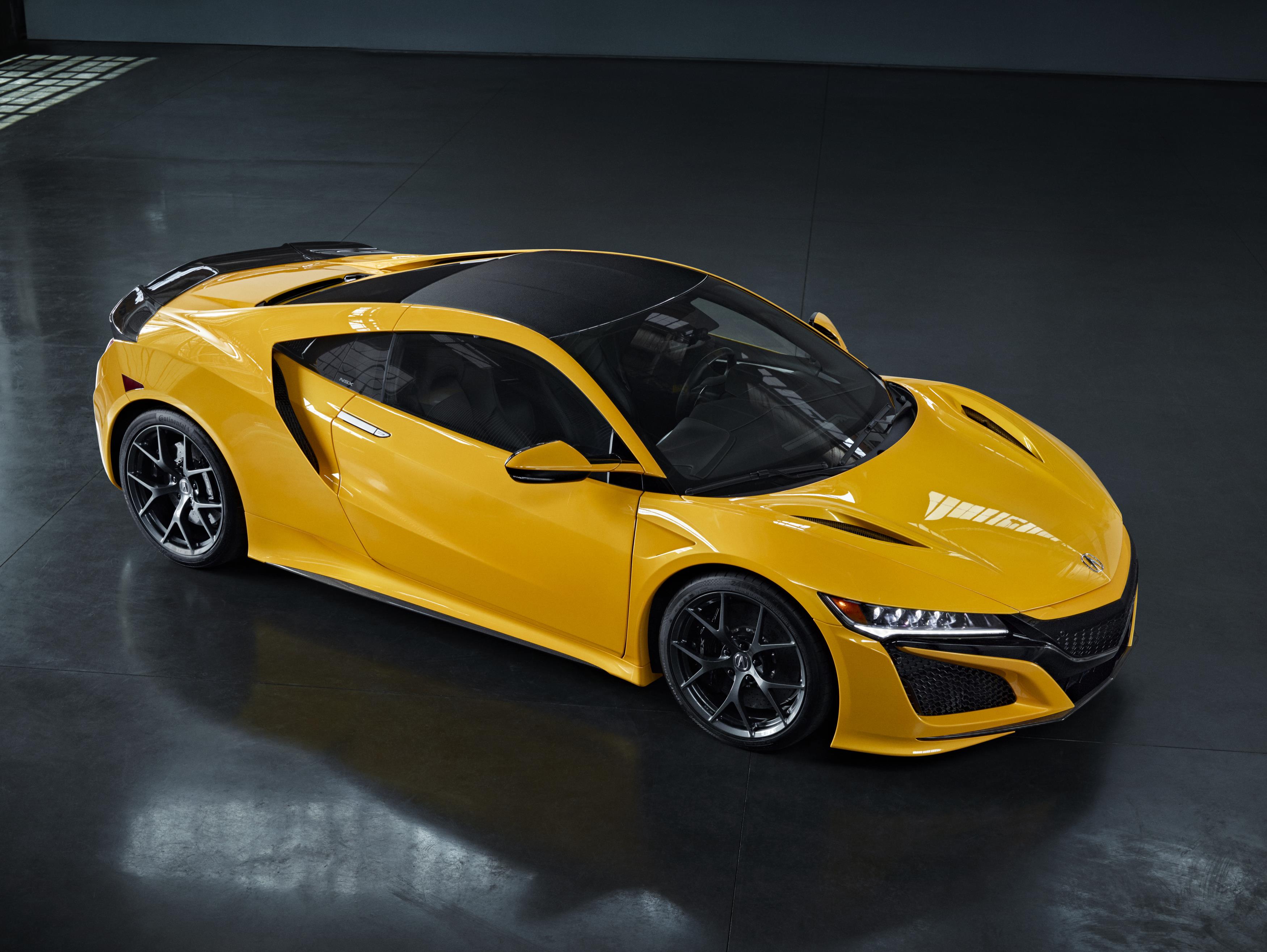 Acura NSX Enthusiasts Are Seeing Yellow as New Heritage Color Debuts for 2020