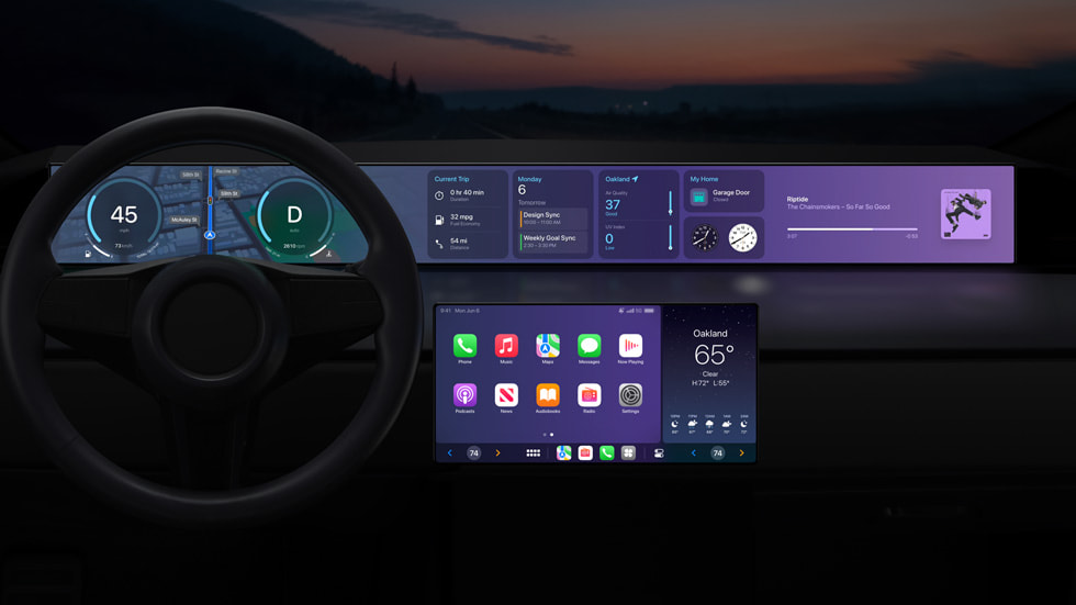 Apple CarPlay’s Next Generation Sees Multi-Screen Integration
