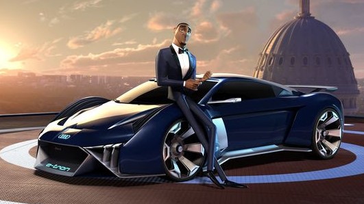Audi Designs First Concept Car for an Animated Film