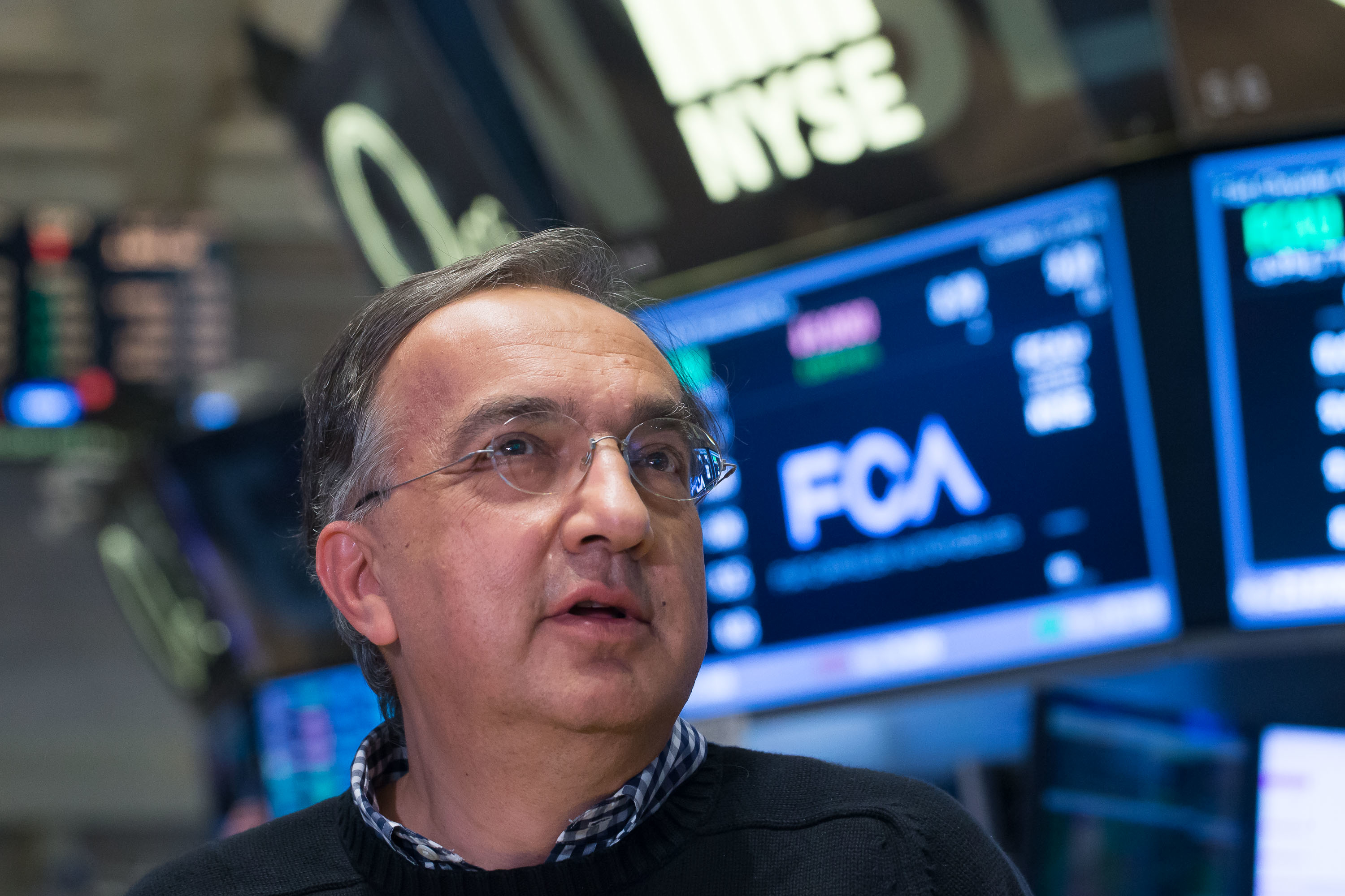 Former FCA Chairman Marchionne Dies at 66