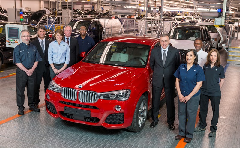 BMW is Expanding its US Plant to Produce the X4 and X7