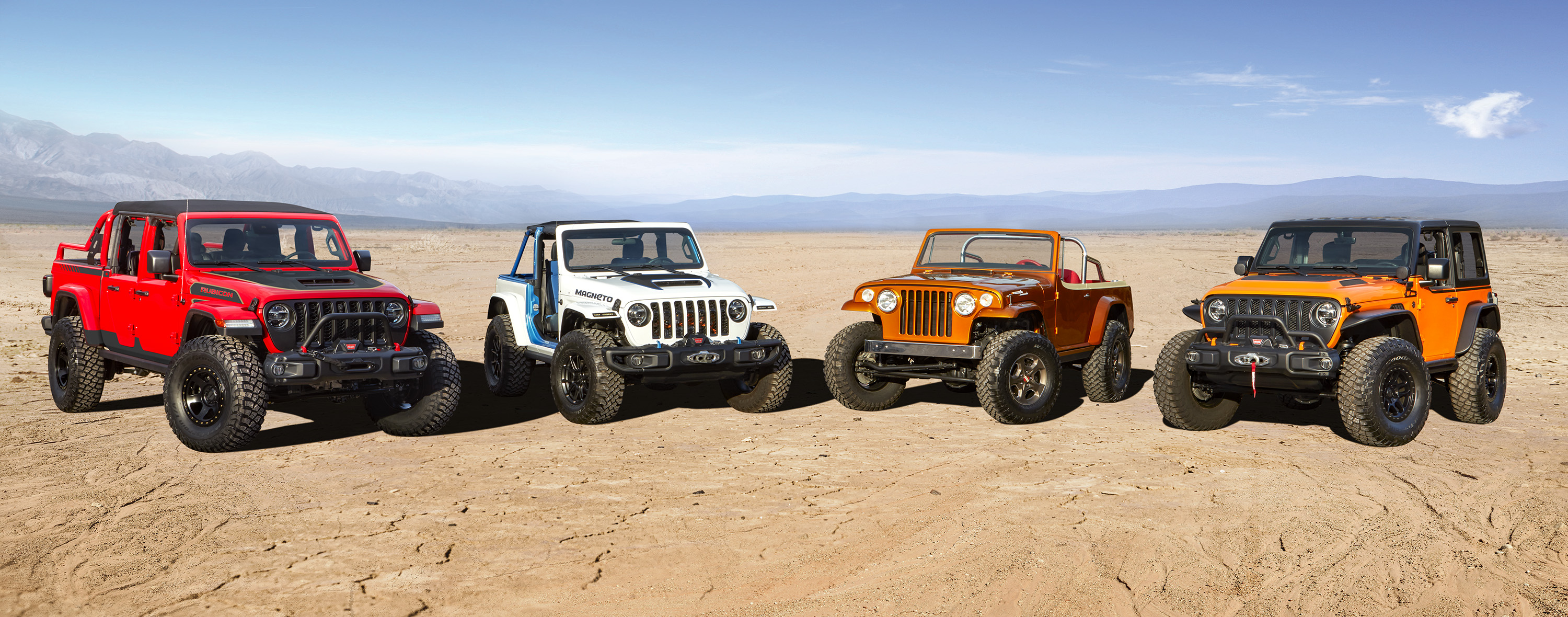 Jeep Creates Four New Off-Road Concept Vehicles for 2021 Moab Easter Jeep Safari