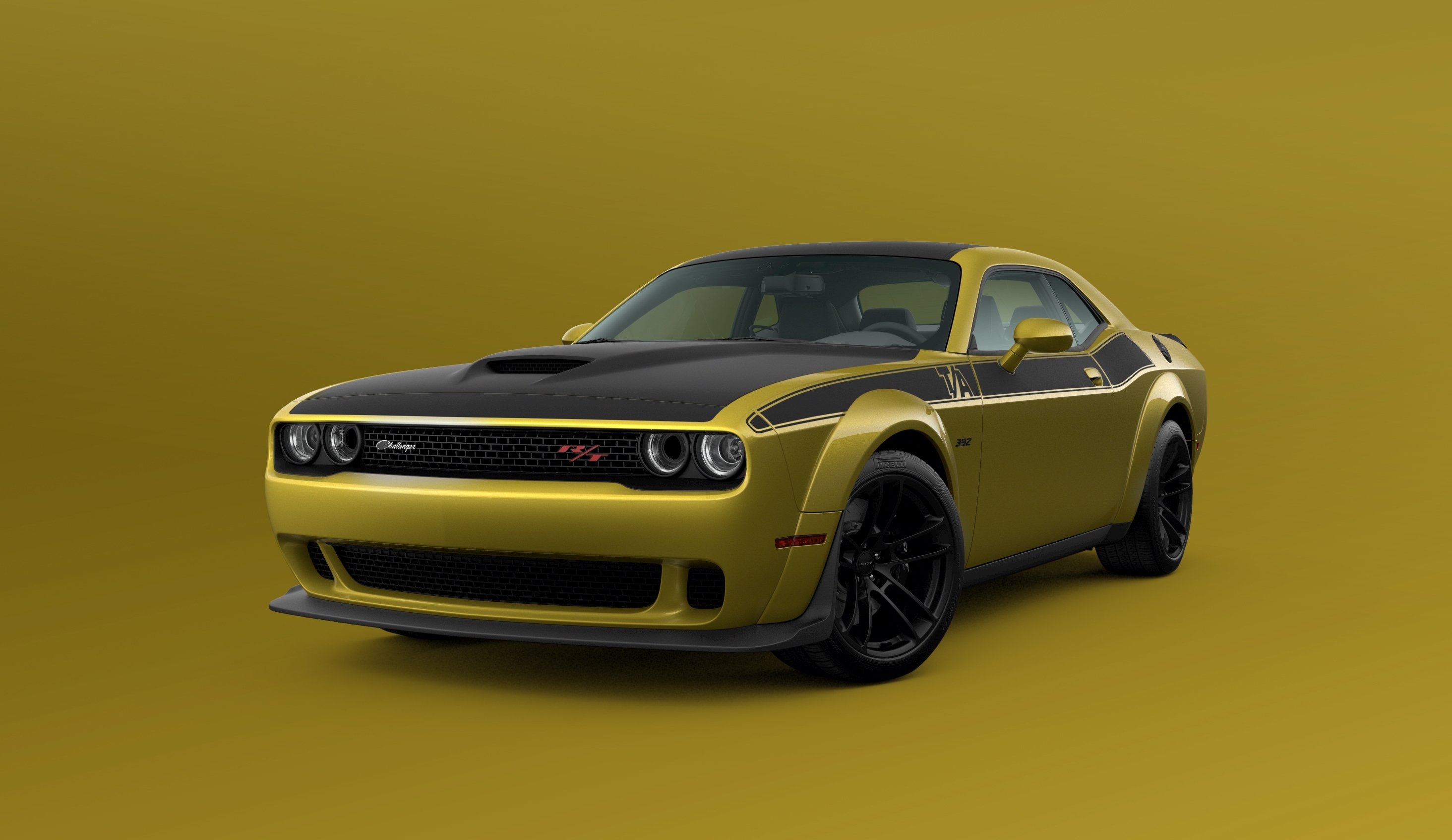 Dodge Brings Back Gold Rush Paint Option For 2021 Challenger