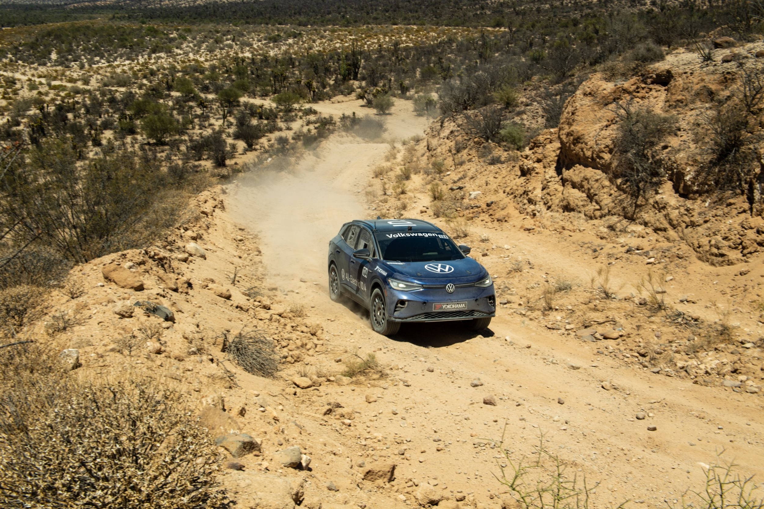 Volkswagen ID.4 is first production-based EV to complete NORRA Mexican 1000 off-road race