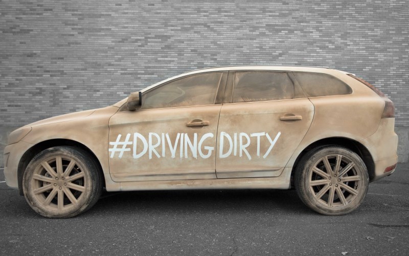 Volvo encourages California Residents to Drive Dirty