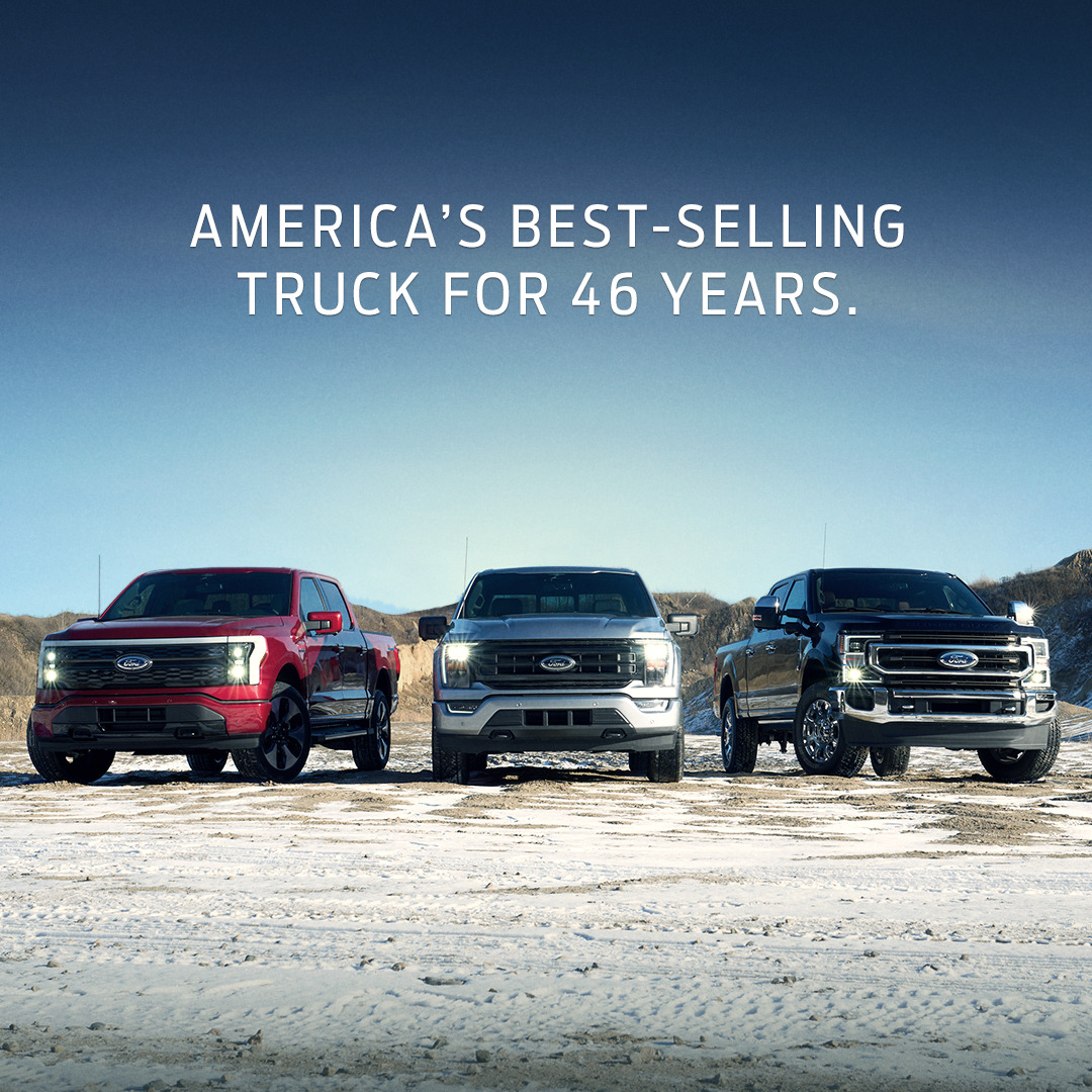 Ford F-Series Remains America’s Best-Selling Truck for 46th Consecutive Year