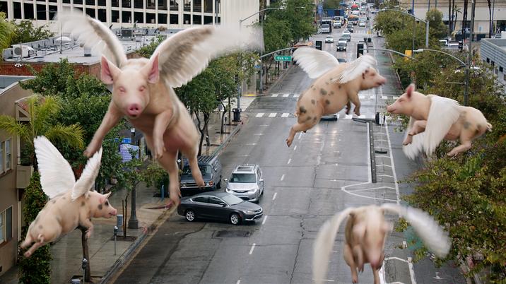 Flying Pigs, Bye-Bye Koup, & Mazda Road Trip