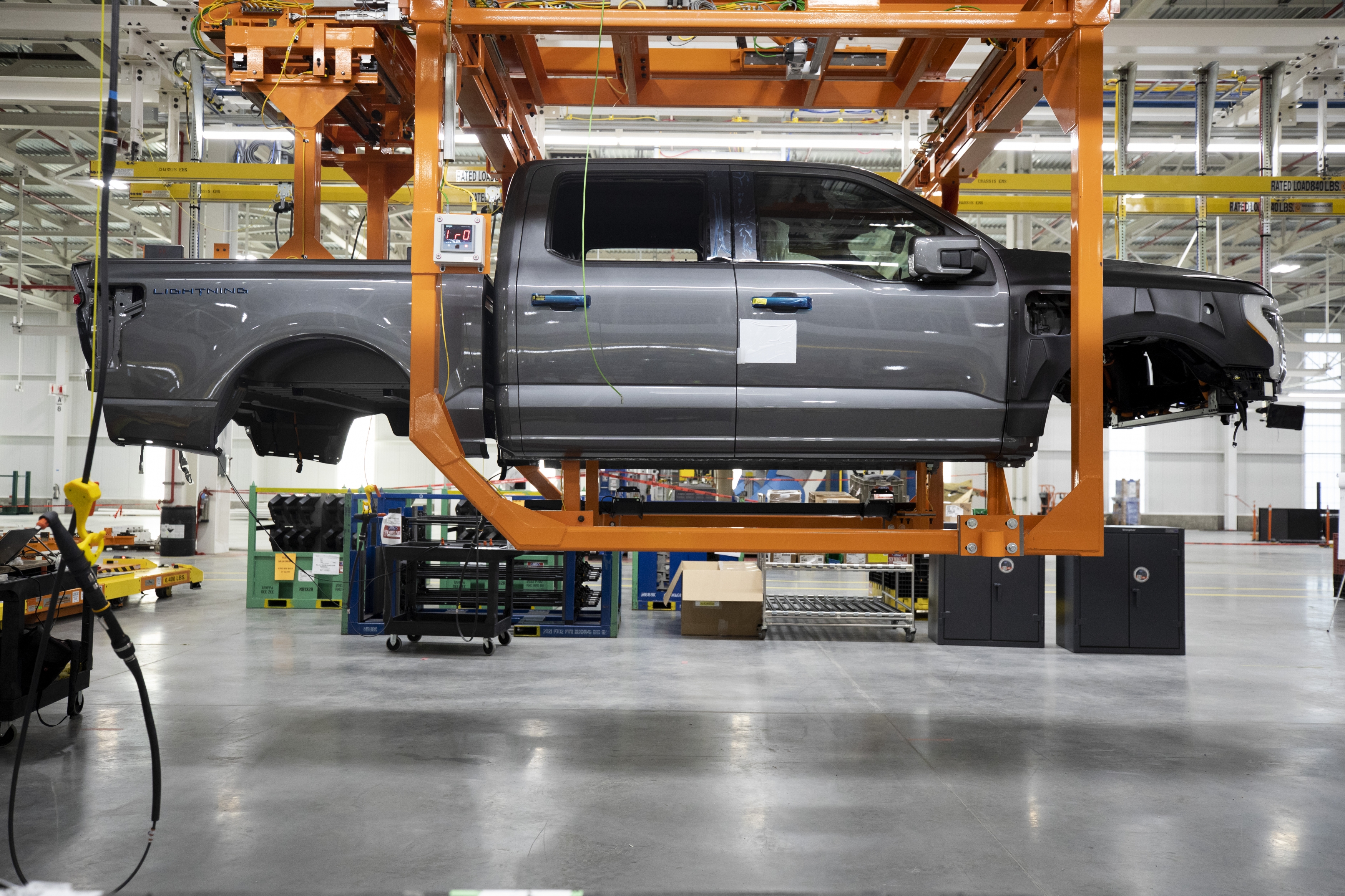 Ford Begins Pre-Production of All-Electric F-150 Lightning Truck
