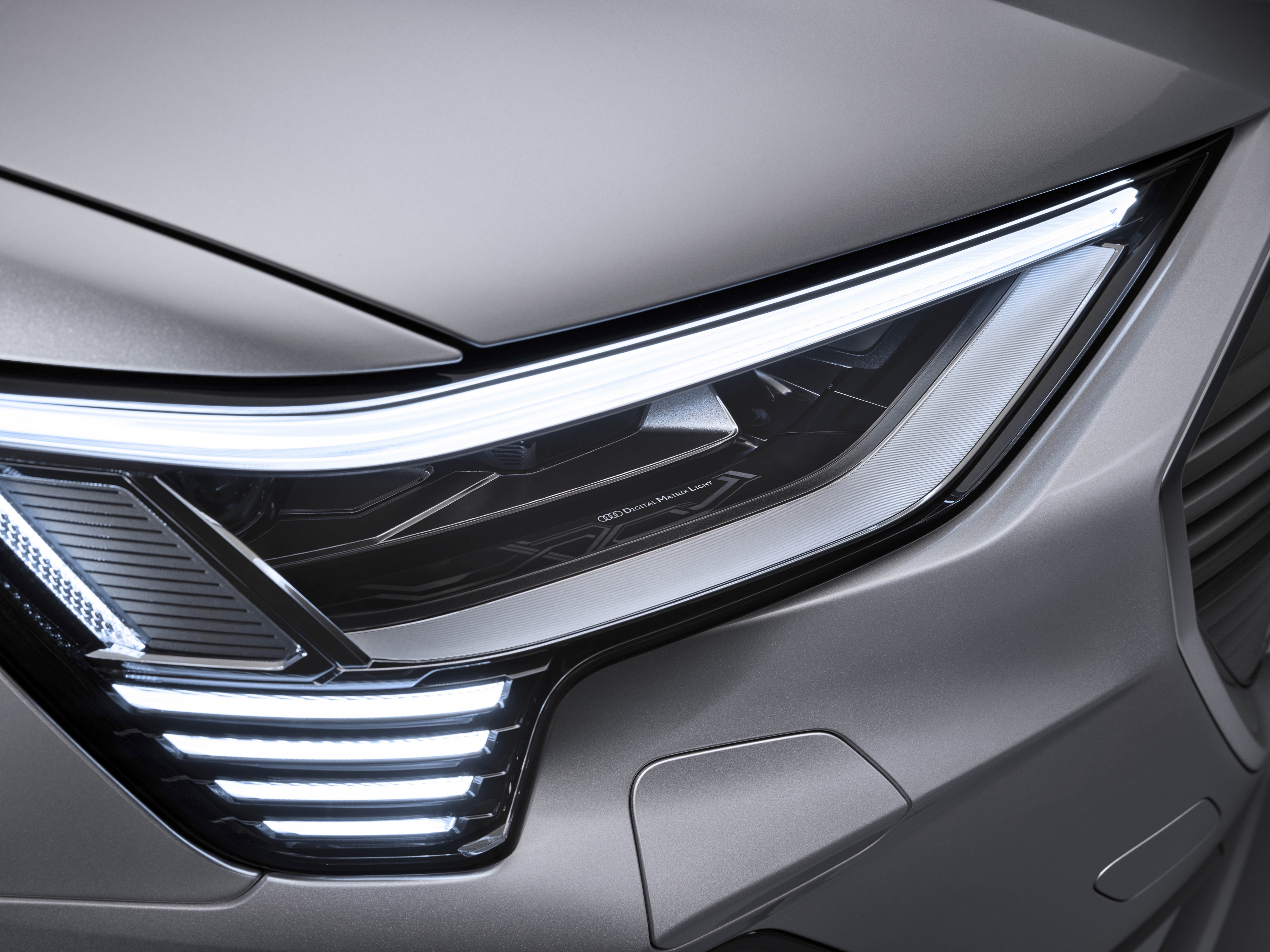 2021 Audi e-tron Offers First Production Animated Digital Matrix LED Headlights