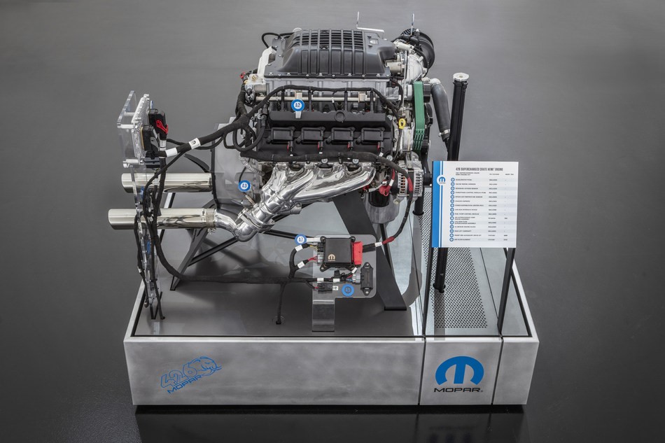 ‘Hellephant’ in the Room: Mopar Stampedes into SEMA with 1,000 Horsepower 426 Crate HEMI® Engine