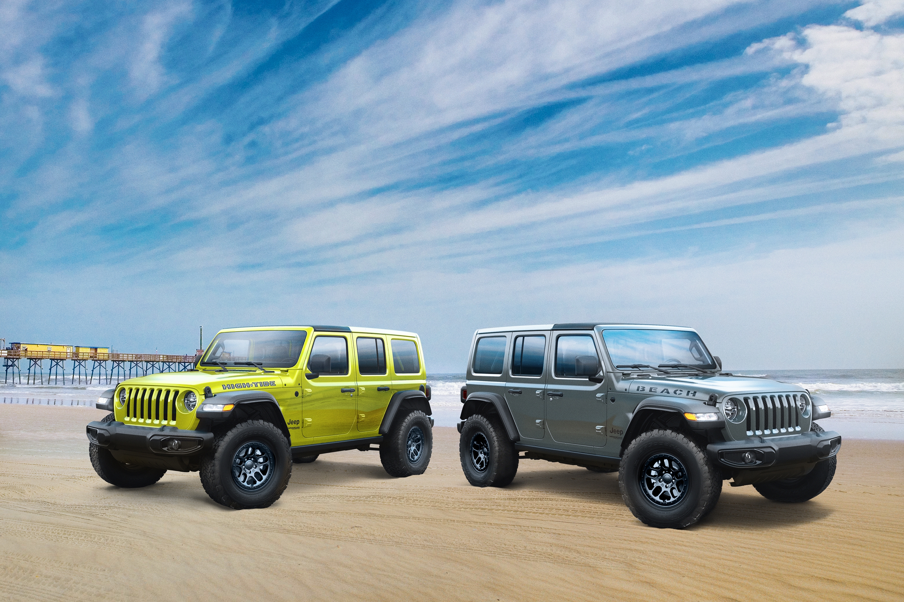 Jeep Wrangler Launches “High Tide” Model and New “High Velocity” Yellow