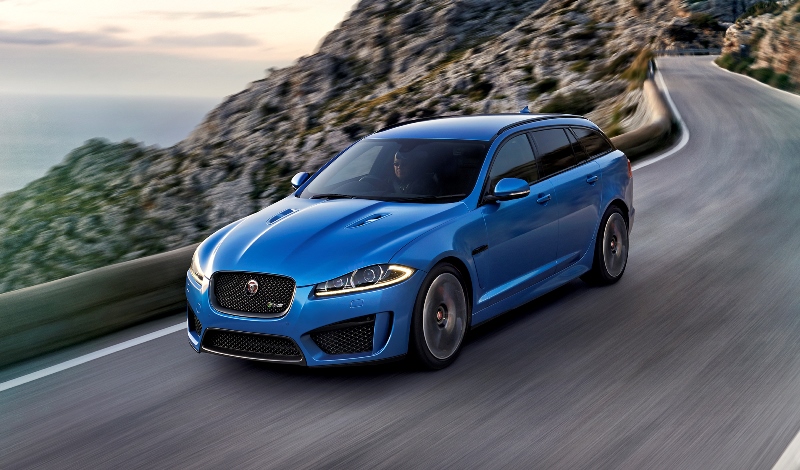 Jaguar Introduces its First High-Performance Sports Estate Car