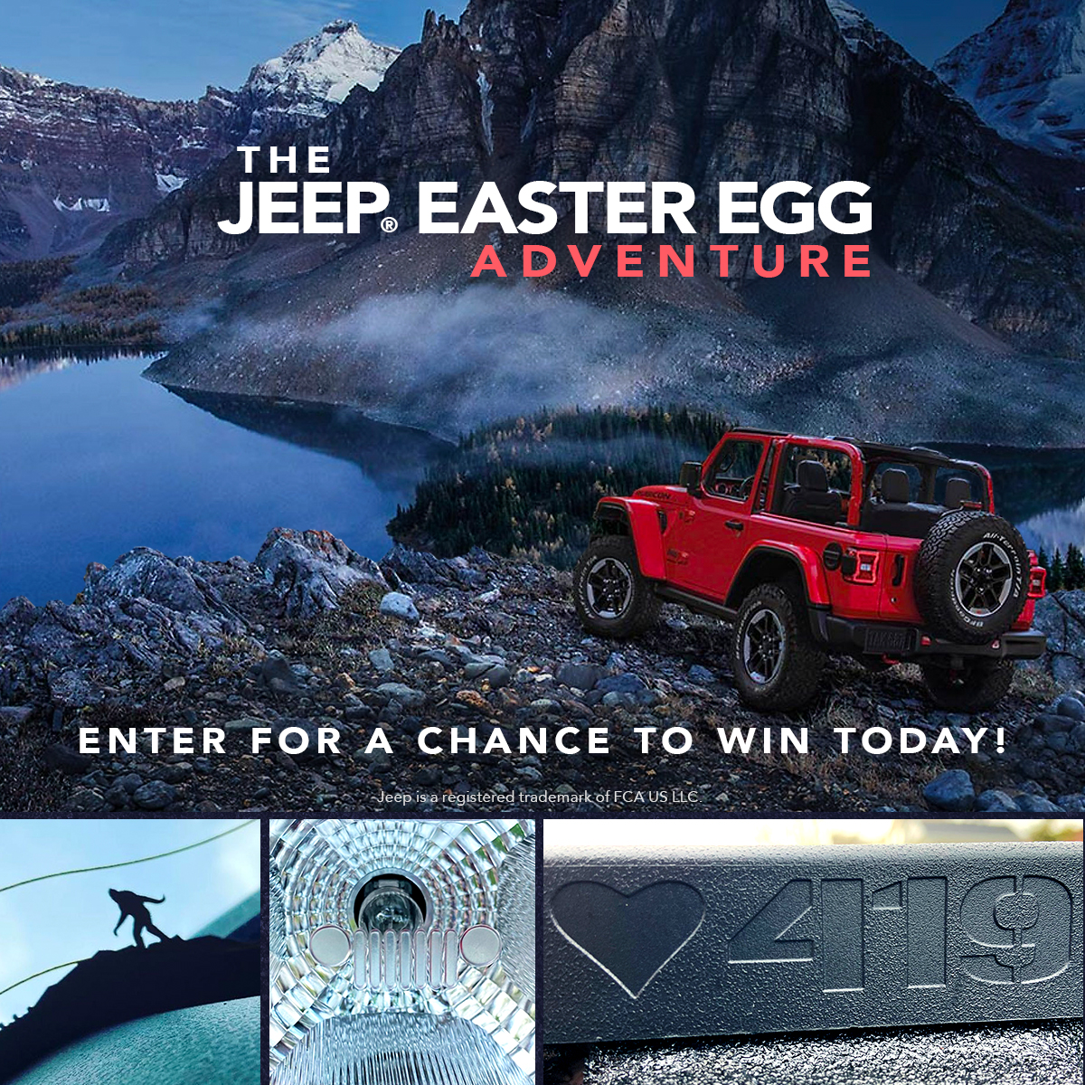 Jeep “Easter Eggs” Contest