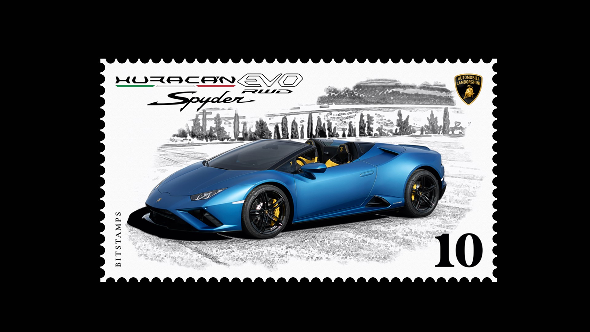 Lamborghini Debuts Digital Stamp Collection