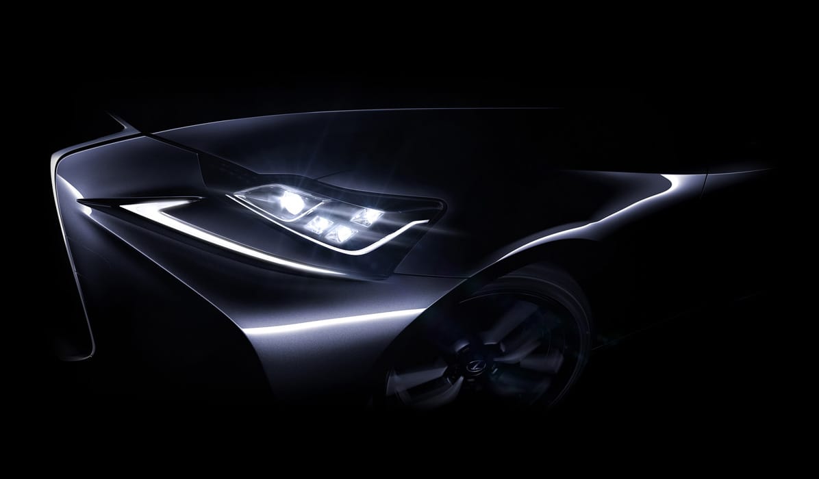 Lexus Teases Redesigned IS Sedan