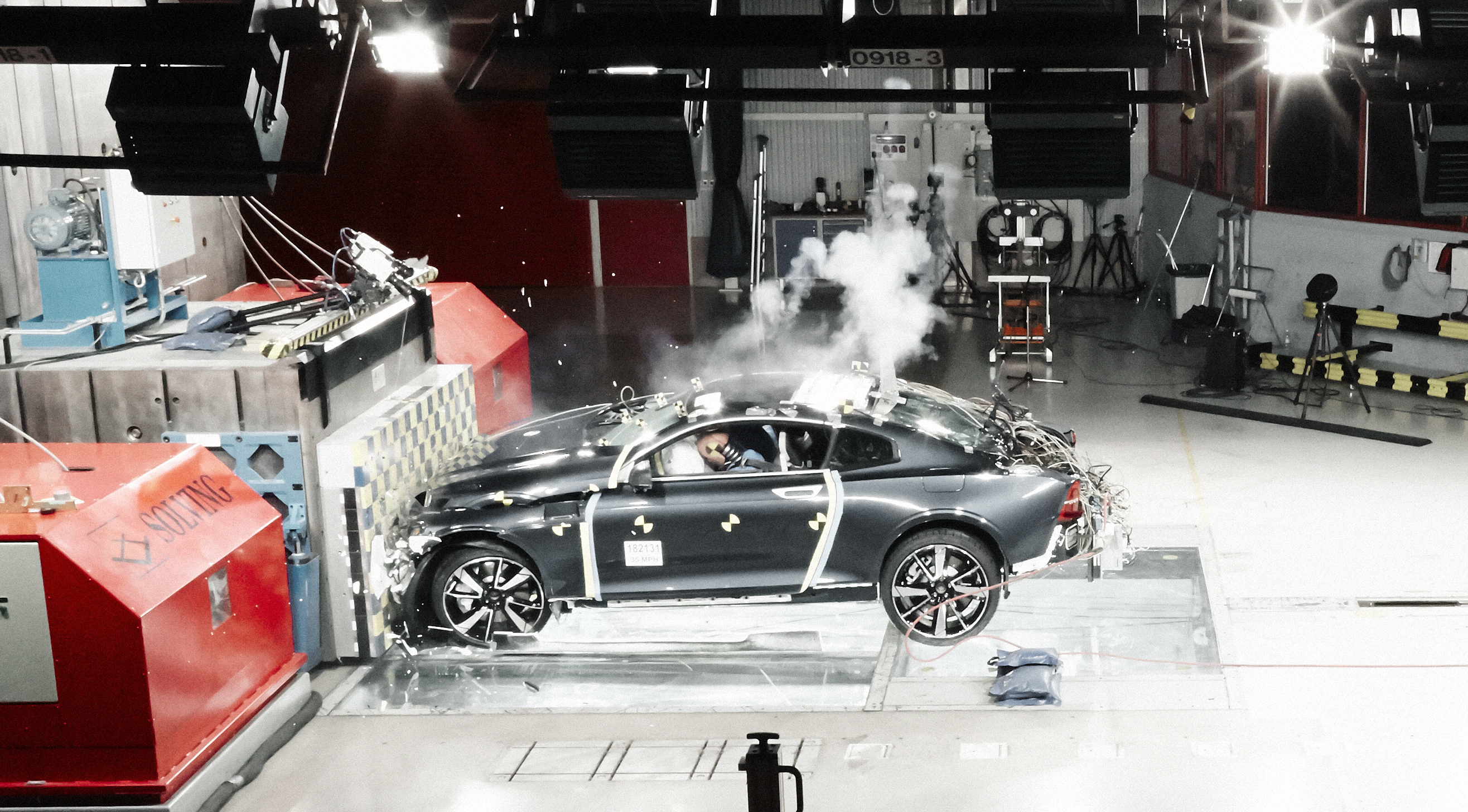 Polestar Evaluates Strength of Carbon Fibre In Successful First Crash Test