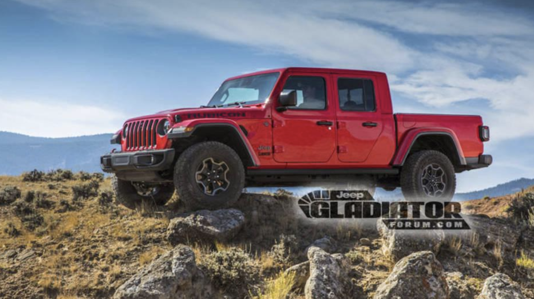 Jeep Gladiator Pickup Images Leaked