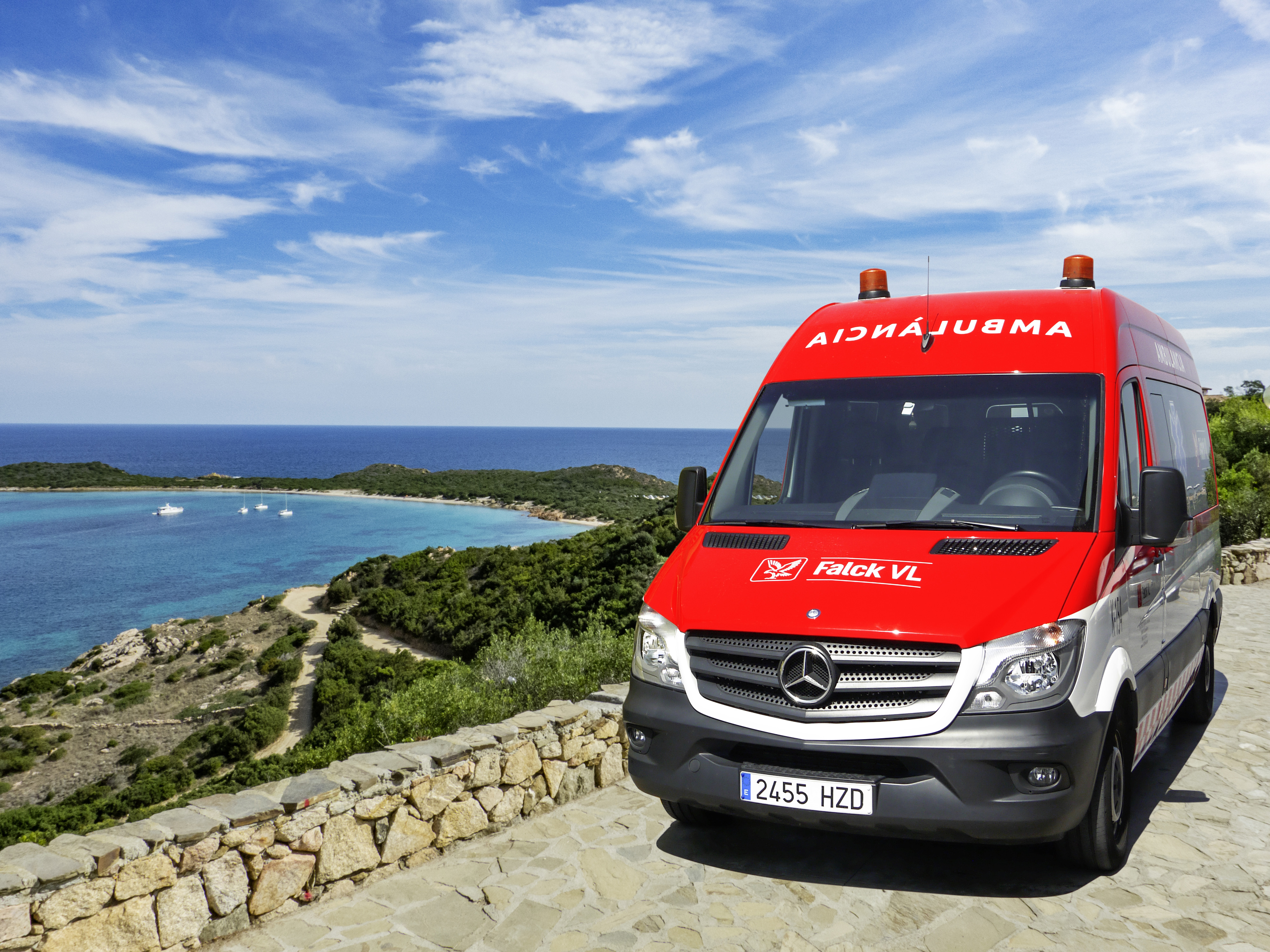 Mercedes-Benz Sprinter becomes ambulances in Spain