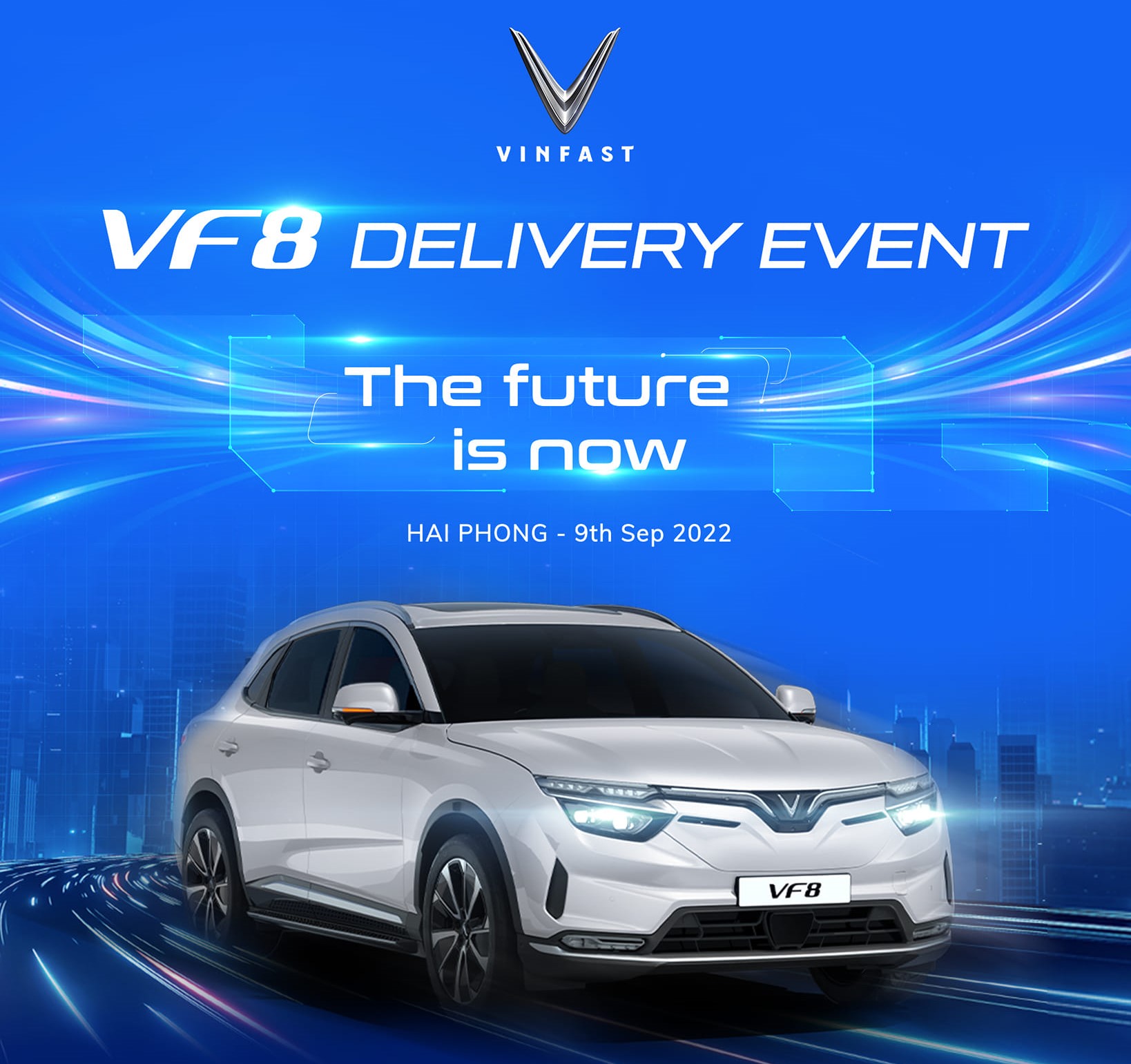 VinFast to Livestream VF 8 Delivery Ceremony