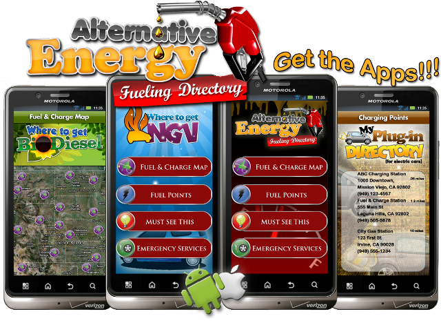 Alternative Fuels Apps for your Mobile Device
